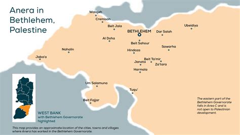 Bethlehem Palestine Map