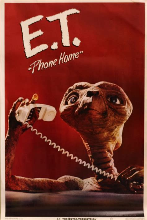 E.T. "Phone Home" Vintage Concert Poster, Jun 11, 1982 at Wolfgang's