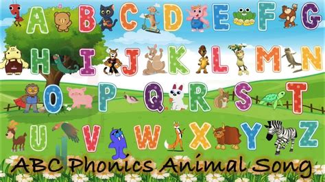 ‘Alphabet Animals’ | ABC phonics animal song kids | Baby animal song ...