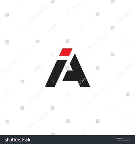 Ia Letter Vector Logo Design Stock Vector (Royalty Free) 1647209074 ...