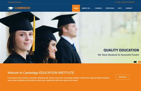 Education - 57+ Best Free Education HTML Website Templates | Education ...