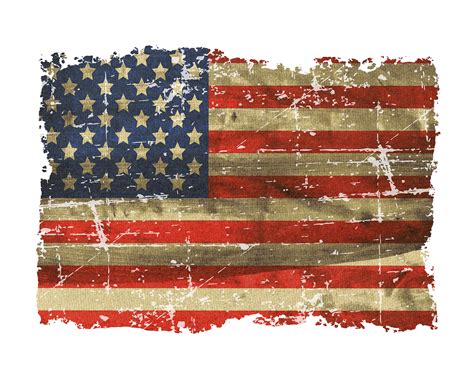 Tattered American Flag Png - PNG Image Collection