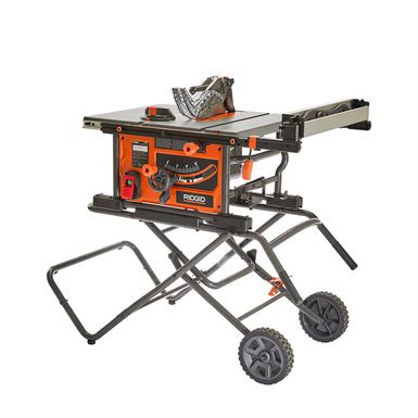 10 inch Pro Jobsite Table Saw with Folding Stand | RIDGID Tools