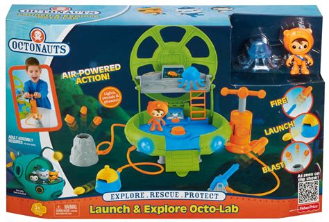 Buy Fisher Price Octonauts Toy - Launch and Explore - Octo Lab Playset ...