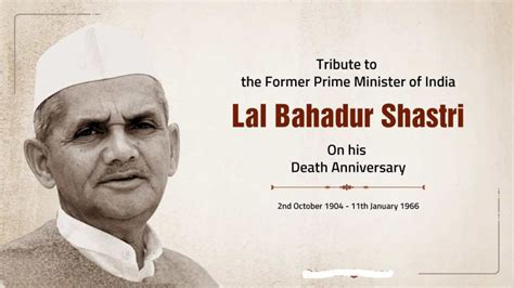 Lal Bahadur Shastri Death Anniversary : How did Shastri Ji Die, What ...