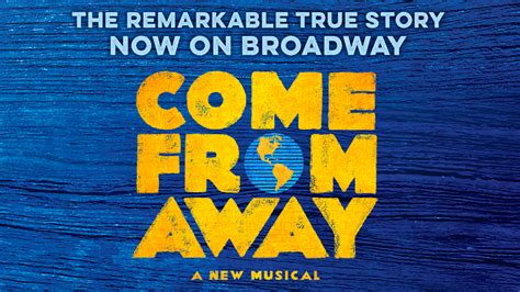 Come From Away Broadway Tickets | Broadway Direct