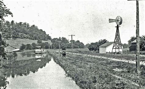 Historic Ohio Erie Canal Photograph by Charles Robinson