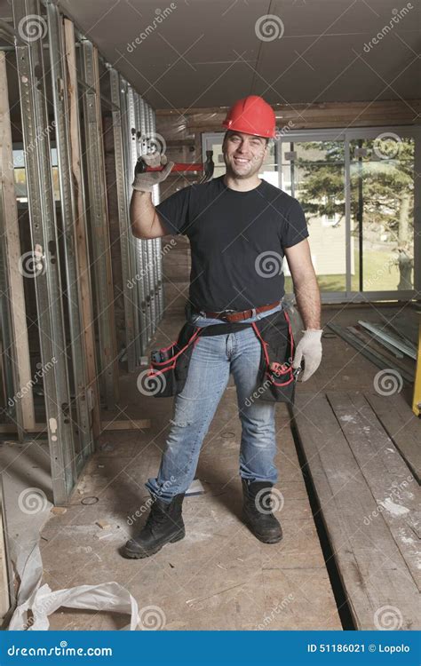 A construction men working stock image. Image of carrying - 51186021