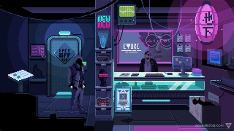 Cyberpunk, anime, pixel art. - Imgur | Pixel art, Pixel art background ...