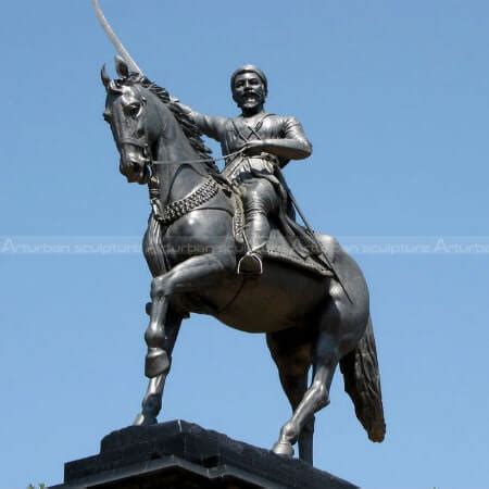 Shivaji Maharaj Statue on Horse