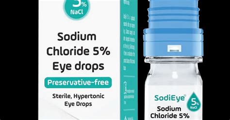 SodiEye Sodium Chloride 5% Eye Drops 10ml