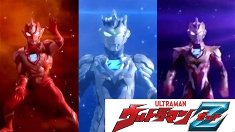 Ultraman Z Transformation & Three New Forms Revealed - YouTube