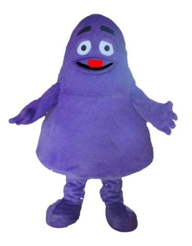 New Arrival Grimace Purple Monster Mascot Costume Cartoon Costume ...