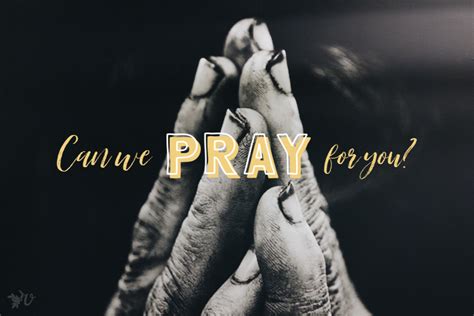 Can We Pray for You? {The Grove: Prayer} - Velvet Ashes