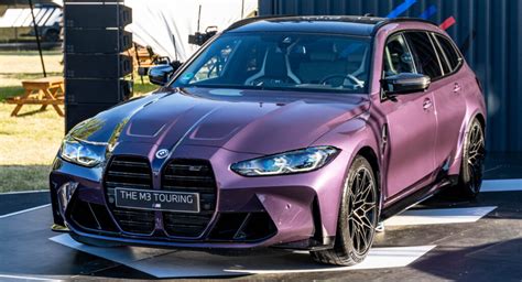 2023 BMW M3 Touring Debuts At Goodwood In Daytona Violet Paint, Watch ...