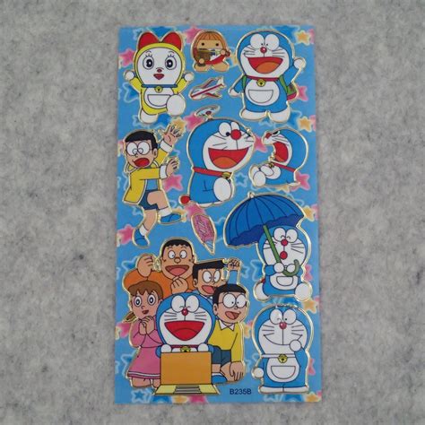 Assorted Cute Doraemon Stickers DO02