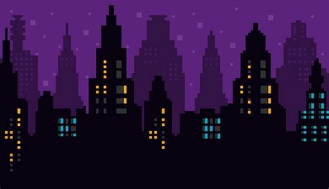 Pixel Art City