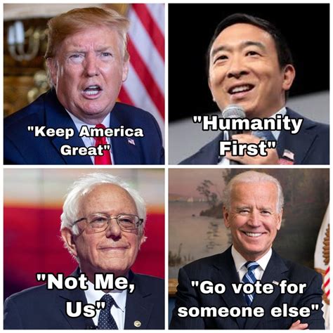 2020 Campaign Slogans : PoliticalHumor