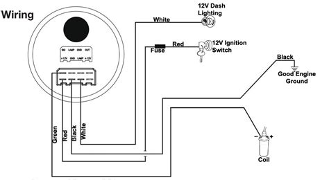 Aftermarket Tachometer Wiring Diagram