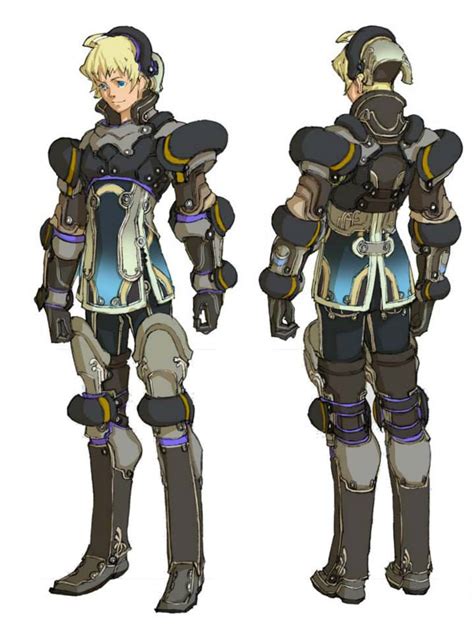 Xenoblade Chronicles Shulk concept art