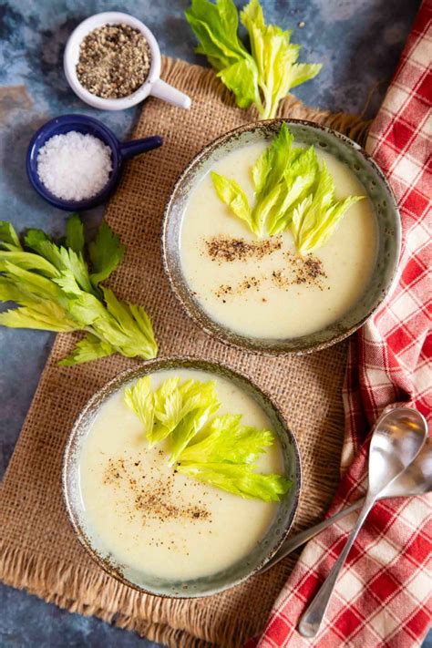 Easy Celery Soup Recipe - Helen's Fuss Free Flavours