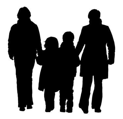 Rendering Computer Icons - silhouette family png download - 750*720 ...