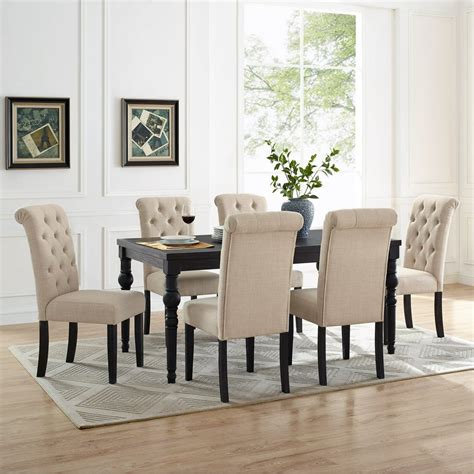 Roundhill Leviton Urban Style Counter Height Dining Set: Table and 6 ...