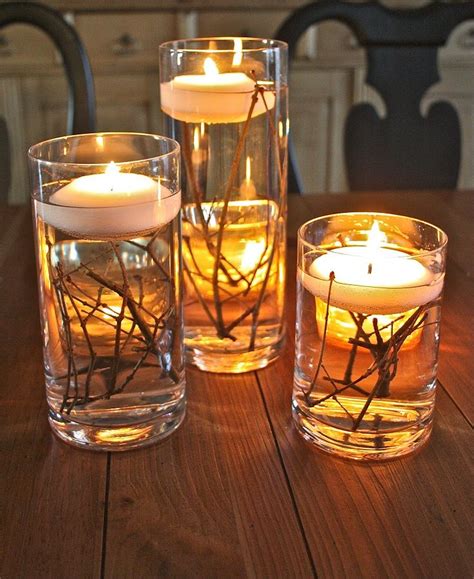 Thanksgiving DIY Floating Candles - 17 Joyous Thanksgiving Decorations ...