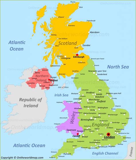 Uk Maps | Maps Of United Kingdom pertaining to Free Printable Map Of ...