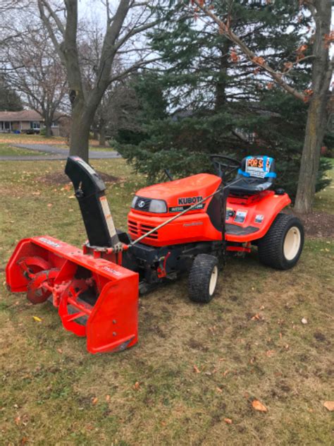 Kubota snowblower and mower | Snowblowers | London | Kijiji