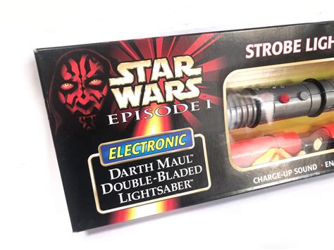 sabre laser Star Wars Episode 1 Electronic Darth Maul Double Bladed ...