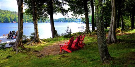 A View of Big Moose Lake Photograph by David Patterson - Fine Art America