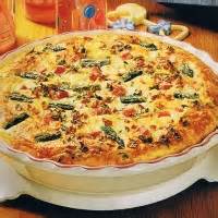 Asparagus Ham Quiche Recipe