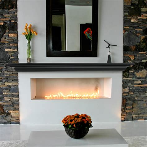 Contemporary Fireplace Mantels and Surrounds | Ann Inspired