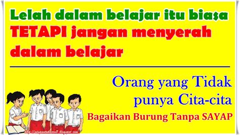 Kata Slogan Motivasi Belajar – Gambaran