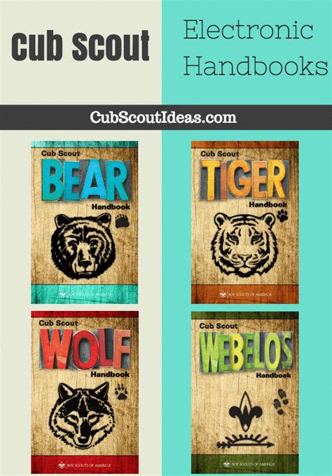 How to Get Your Cub Scout Handbooks Online | Cub scouts, Cub scouts ...