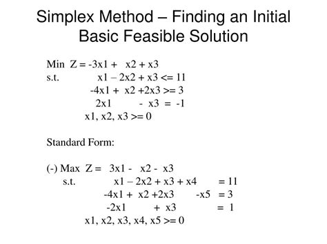 PPT - Linear Programming – Simplex Method PowerPoint Presentation, free ...