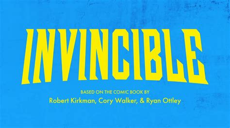 Invincible title card Blank Template - Imgflip