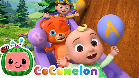 ABC Song with Balloons and Animals | CoComelon Nursery Rhymes & Animal ...