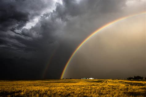 A double rainbow in the wake of a storm - Earth.com