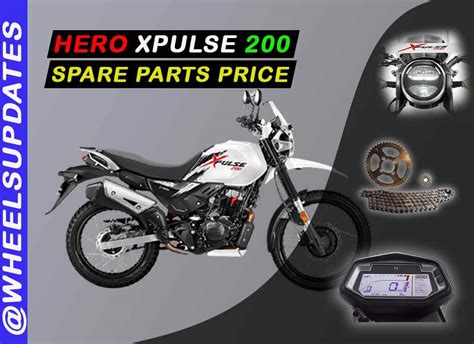 Bajaj Avenger 160 spare parts price list in India 2021 - Wheelsupdates