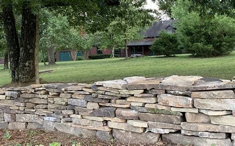 Diy Stone Wall Fence : How To Build A Stone Fence 8 Steps With Pictures ...