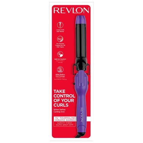 Revlon Ceramic Hair Curling Iron 1 -1/4 in - Shop Curling & flat irons ...