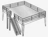 Free Standing Mezzanine, Clear Span Mezzanine | StorageWorks Inc.