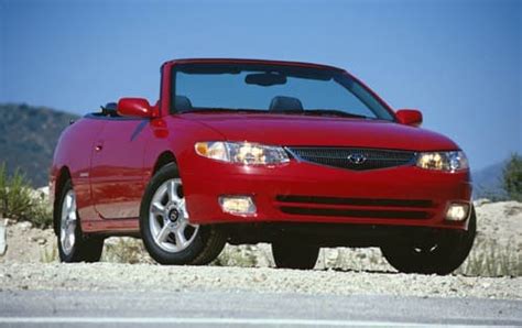 Used 2000 Toyota Camry Solara Convertible Review | Edmunds