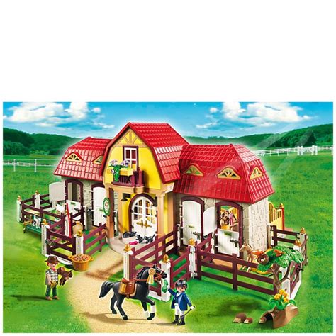 Playmobil Horse Farm Large Pony Farm (5221) Toys | TheHut.com