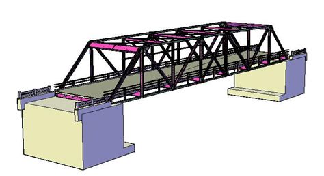 Planos de Puente de cercha, en Puentes - Obras viales - diques en ...