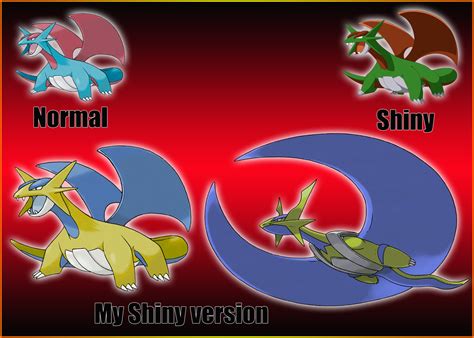 Salamence Alternate Shiny form by KrysFunPKM on DeviantArt