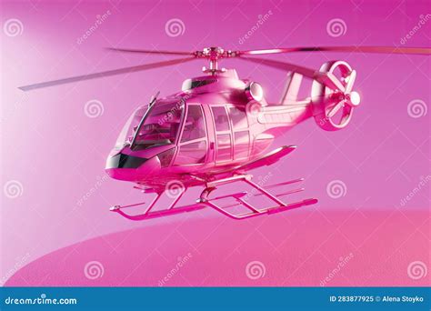 Pink Helicopter. Small Model for Dolls. the Concept of Women S ...