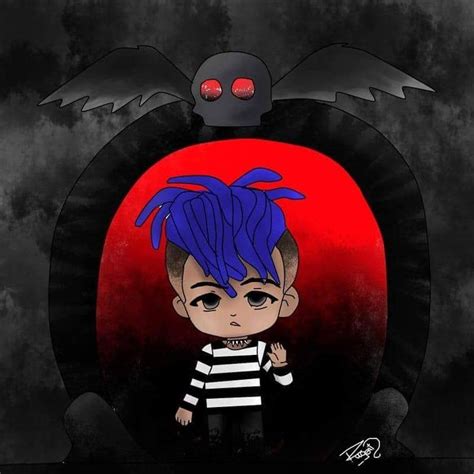 Pin on xxxtentacion fan art